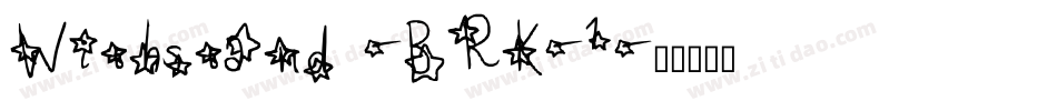 Withstand -BRK-1字体转换